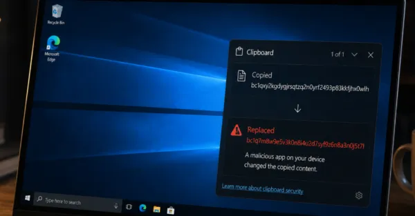 Microsoft Details Windows Clipper Malware Campaign Using USB LNK Worm and Tor-Based C2