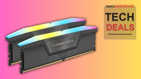 This $339 Corsair 32GB DDR5 RAM kit is the cheapest on sale right now, $45 less...