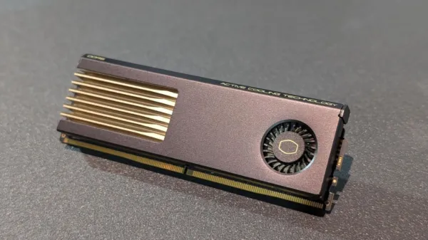 Cooler Master is bringing active cooling to DDR5 RAM, promising up to 15-degree...