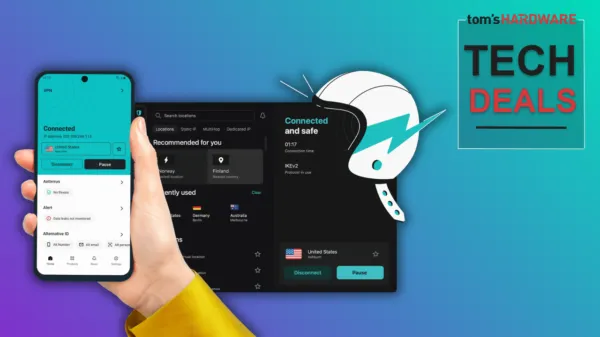 Save a huge 85% on a two-year Surfshark VPN subscription for your home or...