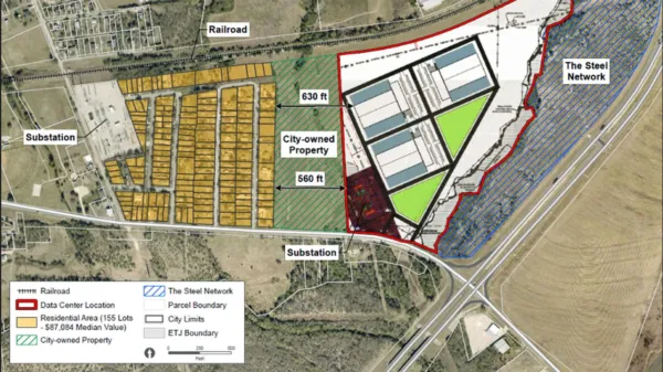 Farmer donates land for a park, city sells it for data center development