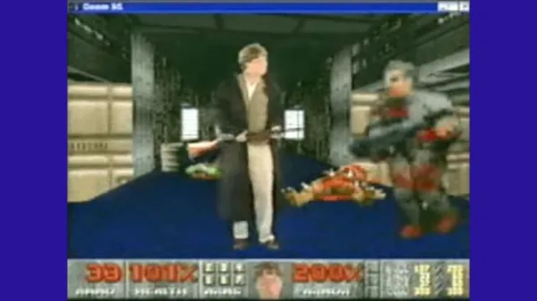 Bill Gates once starred in a bizarre Doom promo to push Windows 95 back in 1993