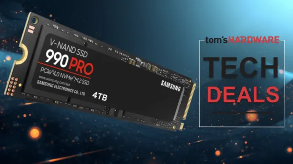 42% slashed of Samsung's 990 Pro SSD, 2TB now $369