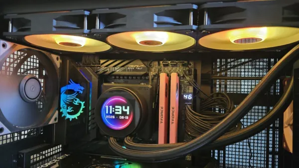 MSI MPG Coreliquid P22 360 Review: Low noise, strong performance, budget price