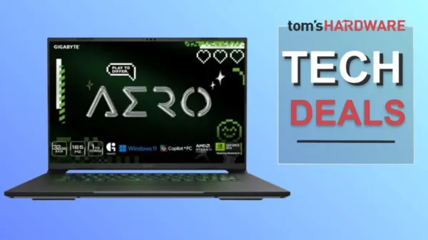 Take home Gigabyte's Aero X16 gaming laptop for just $1,389.99 and save $610