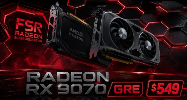 AMD Radeon RX 9070 GRE 12 GB GPU Launched: 48 “RDNA 4” Cores, Up To 22% Faster Than 5060 Ti, & Priced at $549