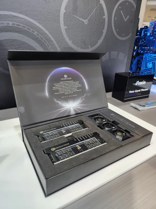 Origin Code’s Vortex DDR5 Memory Takes The Spotlight at Computex, Also Shows DDR5 Liquid-Cooler With Real-Time Temp Monitoring