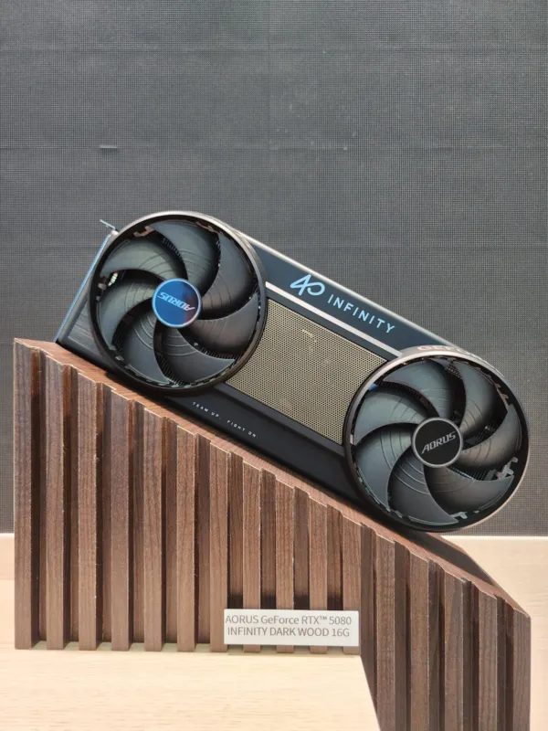 AORUS Brings Its Infinity GPU Design Down to the RTX 5080 & 5070s