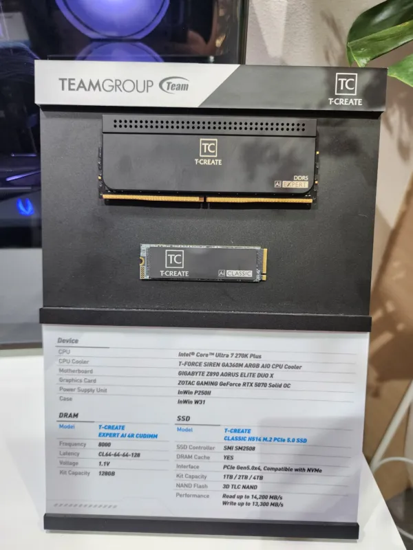 Teamgroup Preps Carbon-Fiber DDR5 Memory & SSDs, Wooden Designs, & 4-Rank CUDIMM With Up To 128 GB Capacity