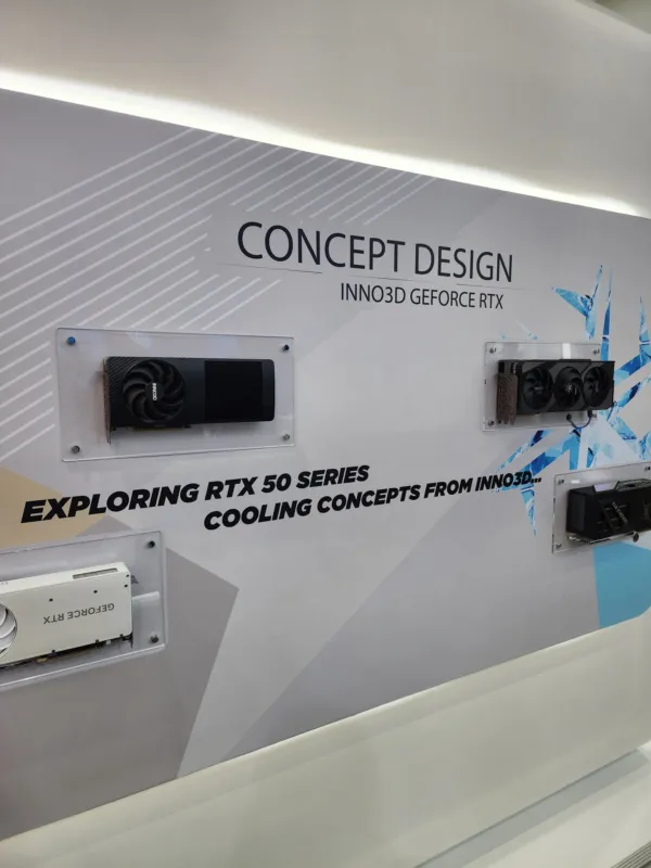 Inno3D’s Next-Gen “NVIDIA RTX” Concept GPUs To Feature Upgraded Cooling, LCD Displays, And Flow-Through Fans