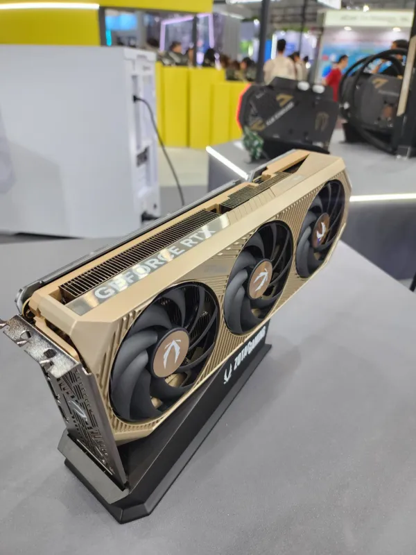 ZOTAC Marks 20 Years With a Gold-Themed RTX 5070 Ti, Two RTX 5080 Liquid-Cooled Prototypes, & The World’s Smallest PC With A Desktop 5080