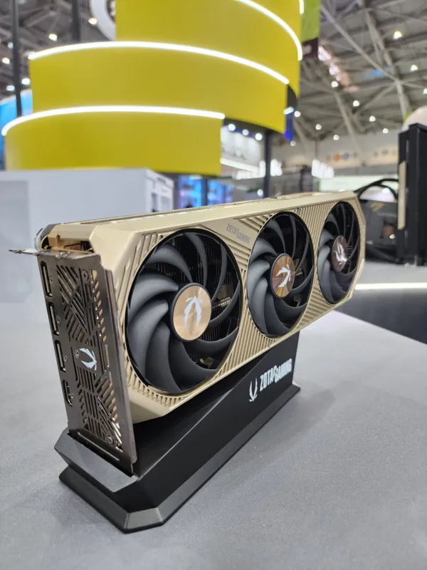 ZOTAC Marks 20 Years With a Gold-Themed RTX 5070 Ti, Two RTX 5080 Liquid-Cooled Prototypes, & The World’s Smallest PC With A Desktop 5080