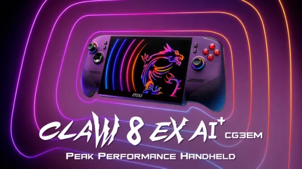 MSI Claw 8 EX AI+ Lands At $1,699, Nearly Doubling The Claw 8 AI+ As Handheld Prices Spiral