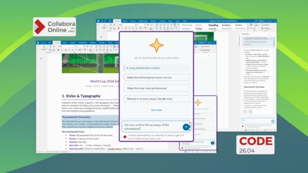 Collabora's CODE 26.04 Release Might Be Its Biggest One Yet