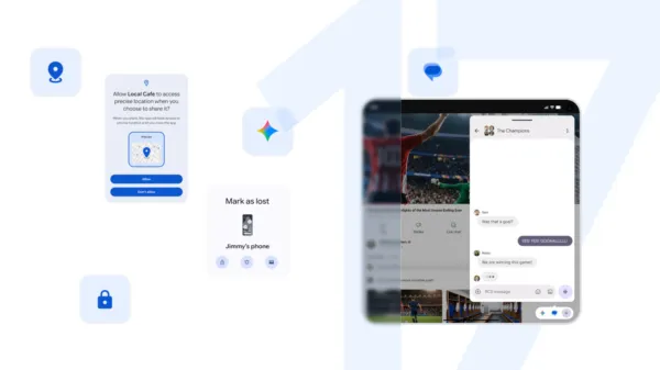 Google launches 'bubble' multi-tasking and foldable gaming mode with Android 17