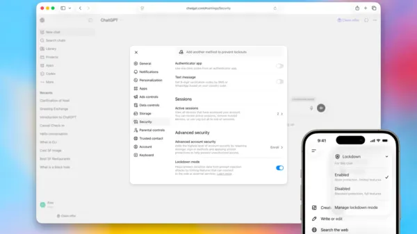 OpenAI rolls out a Lockdown Mode for extra protection against prompt injection attacks